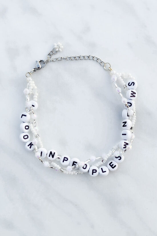 I Look in People's Windows Bracelet
